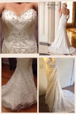 Fiore Couture Wedding Dress, REDUCED!!!