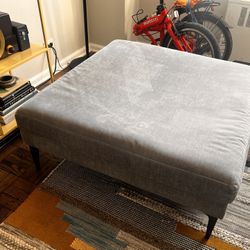 West Elm Andes Ottoman.