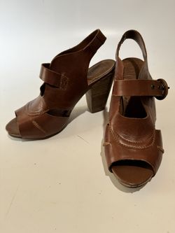 Leather/ Thick Heals/ Lucky Brand/7 1/2 