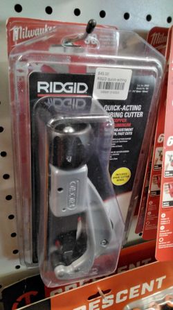 RIDGID QUICK  - ACTING TUBING CUTTER