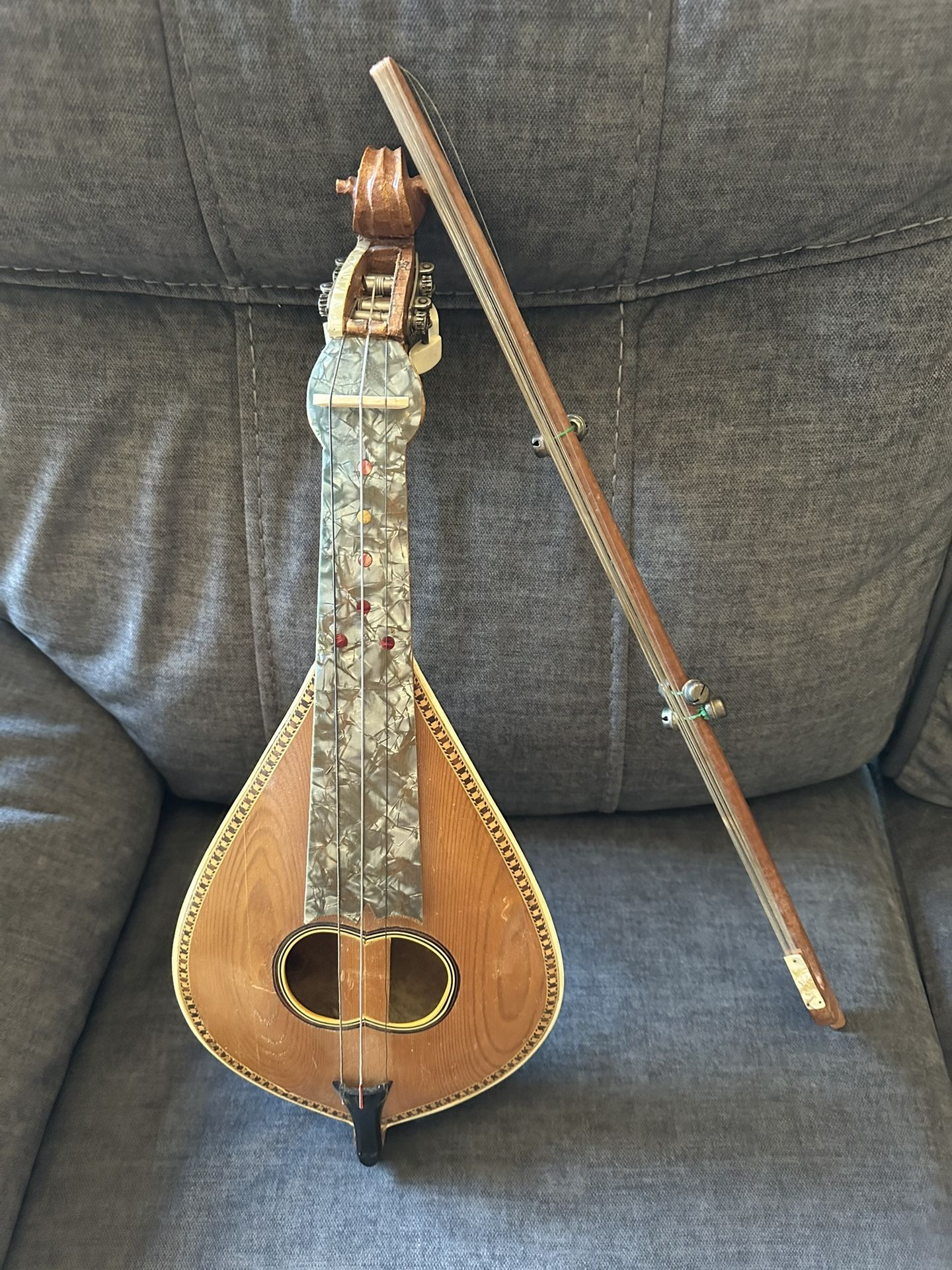 Handmade Cretan Lyra - Music Instrument