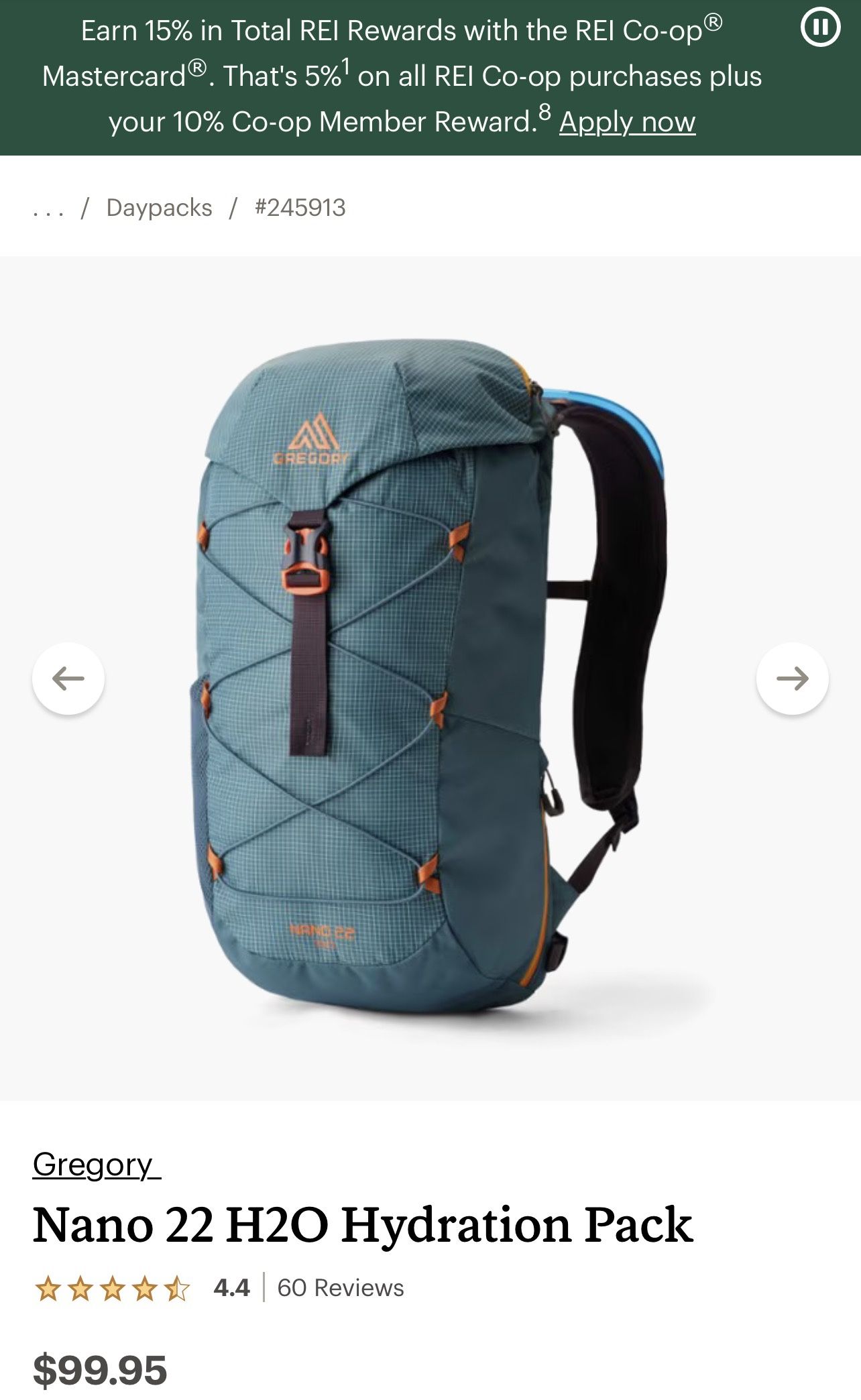 Gregory Nano 22 Daypack