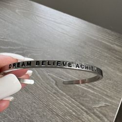 Dream Believe Achieve Bracelet 