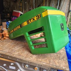 John deere lawn discount mower hood for sale