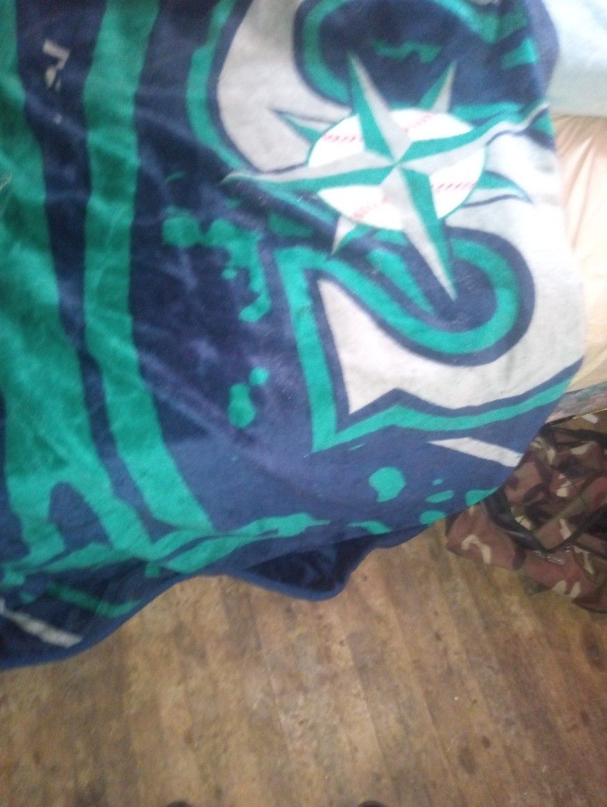 Seattle Mariners Throw Blanket