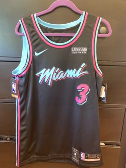 Dwyane Wade - Miami Heat *VICE - White* #3 - JerseyAve - Marketplace