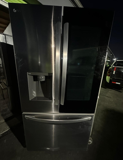 LG 3-Door Smart Fridge with Water/Ice Dispenser