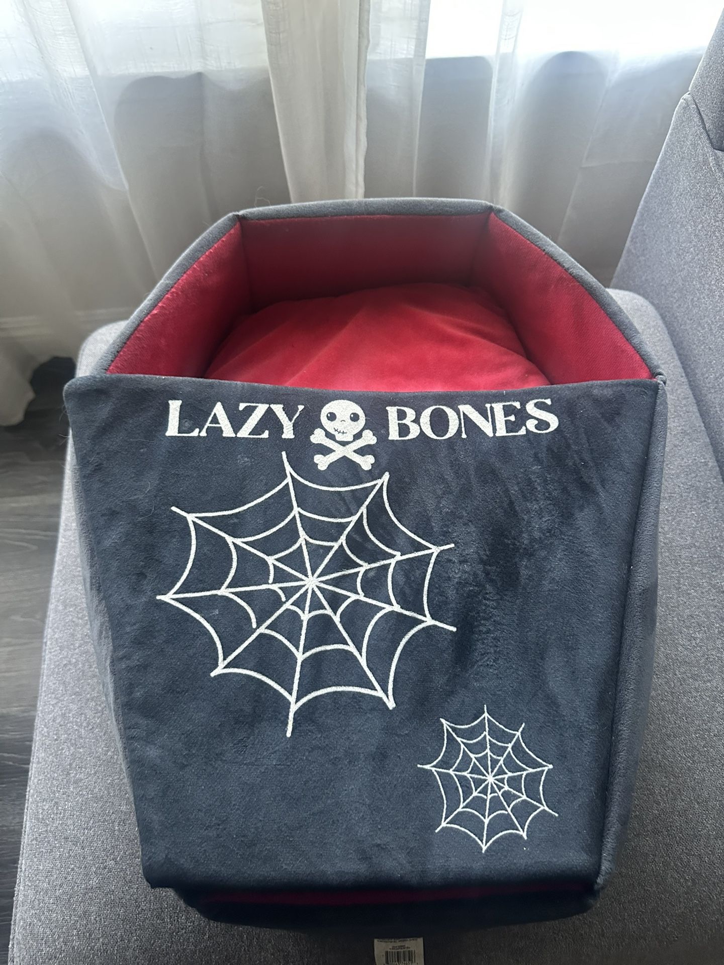 Small Did Halloween Coffin Bed