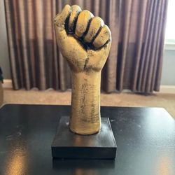 The Fist Pump Statue 