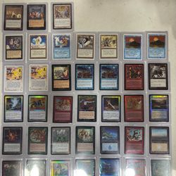 Vintage Magic The Gathering  cards. MTG