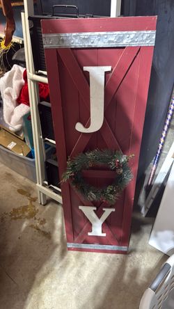 Easter and Christmas porch signs