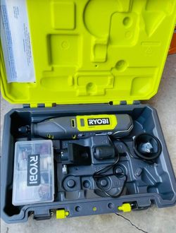RYOBI 12V Cordless Rotary Tool Kit