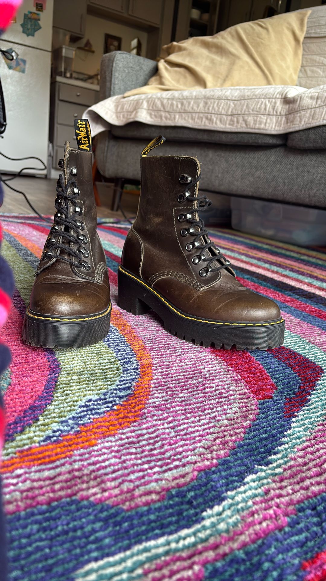 Mocha Colored Women’s Doc Martens