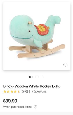 Rocking Toy-whale
