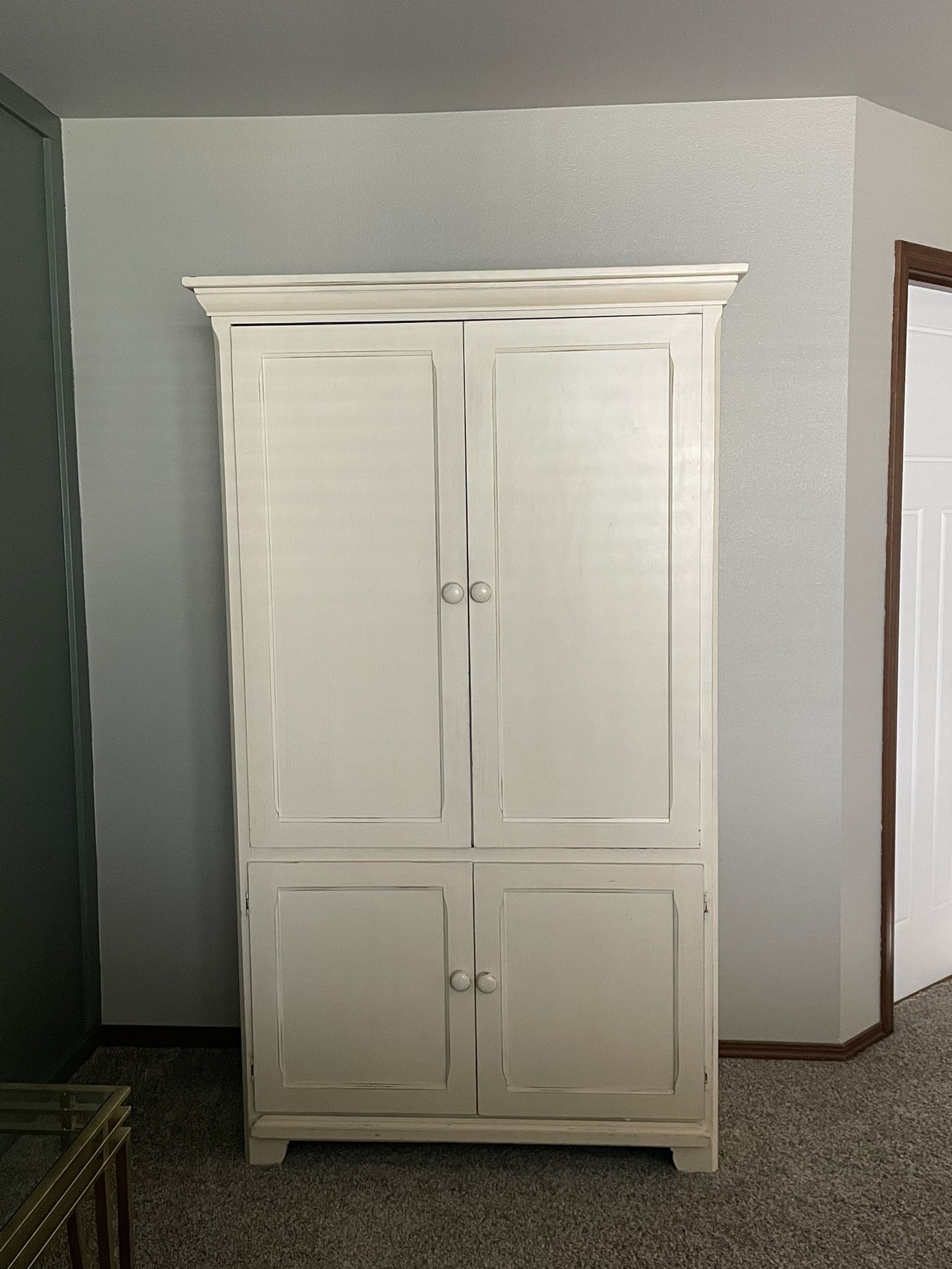 Off white Armoire