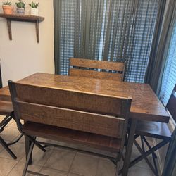 6 Person Bar Height Dining Table