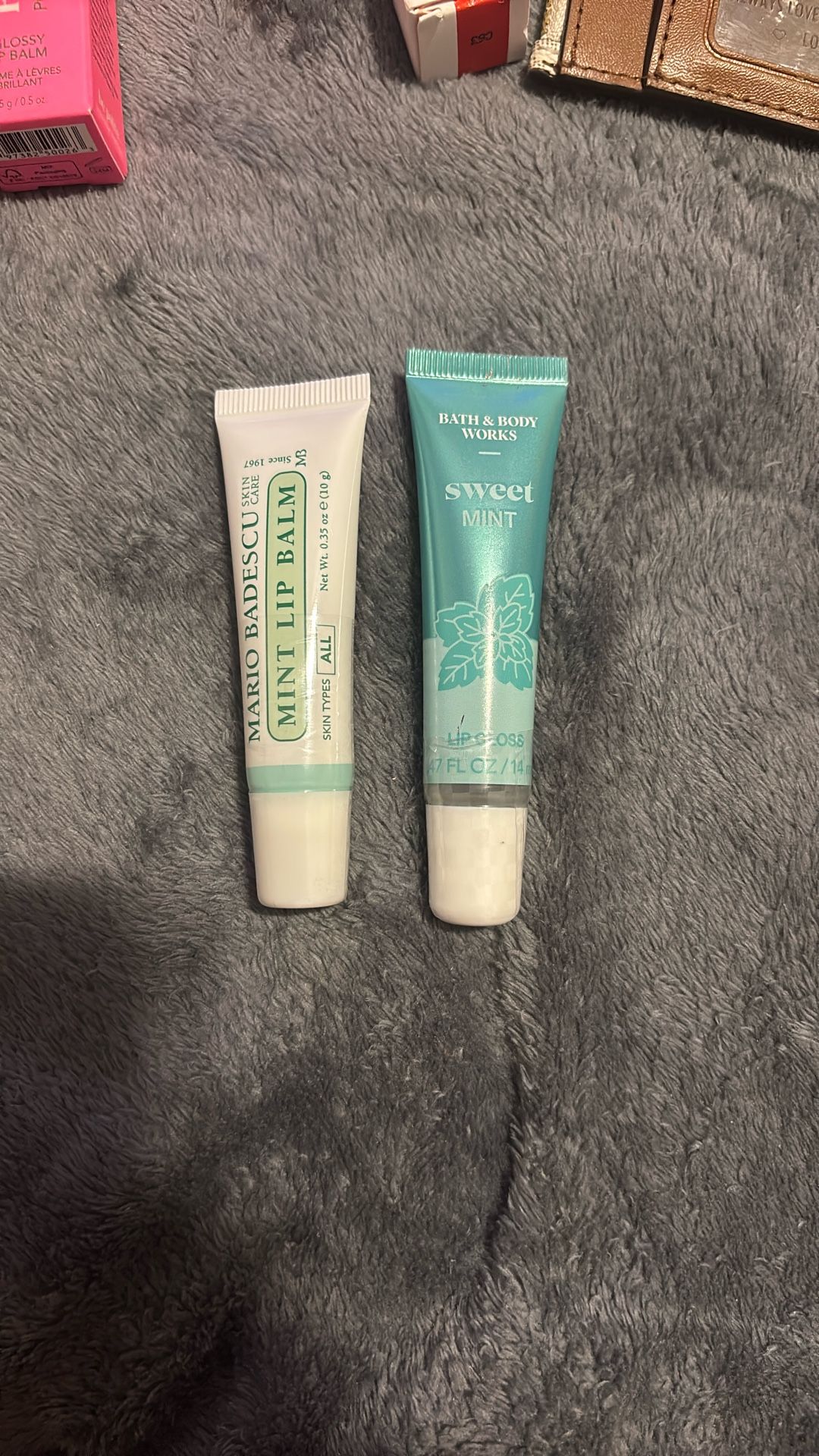 lip gloss / lip balm