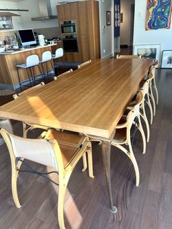 Custom Dining Table from Linn
