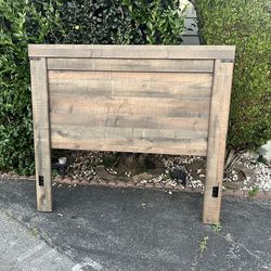 Queen size bed frame.