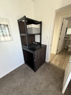 Cabinet + Shelf for Cat Litter Box