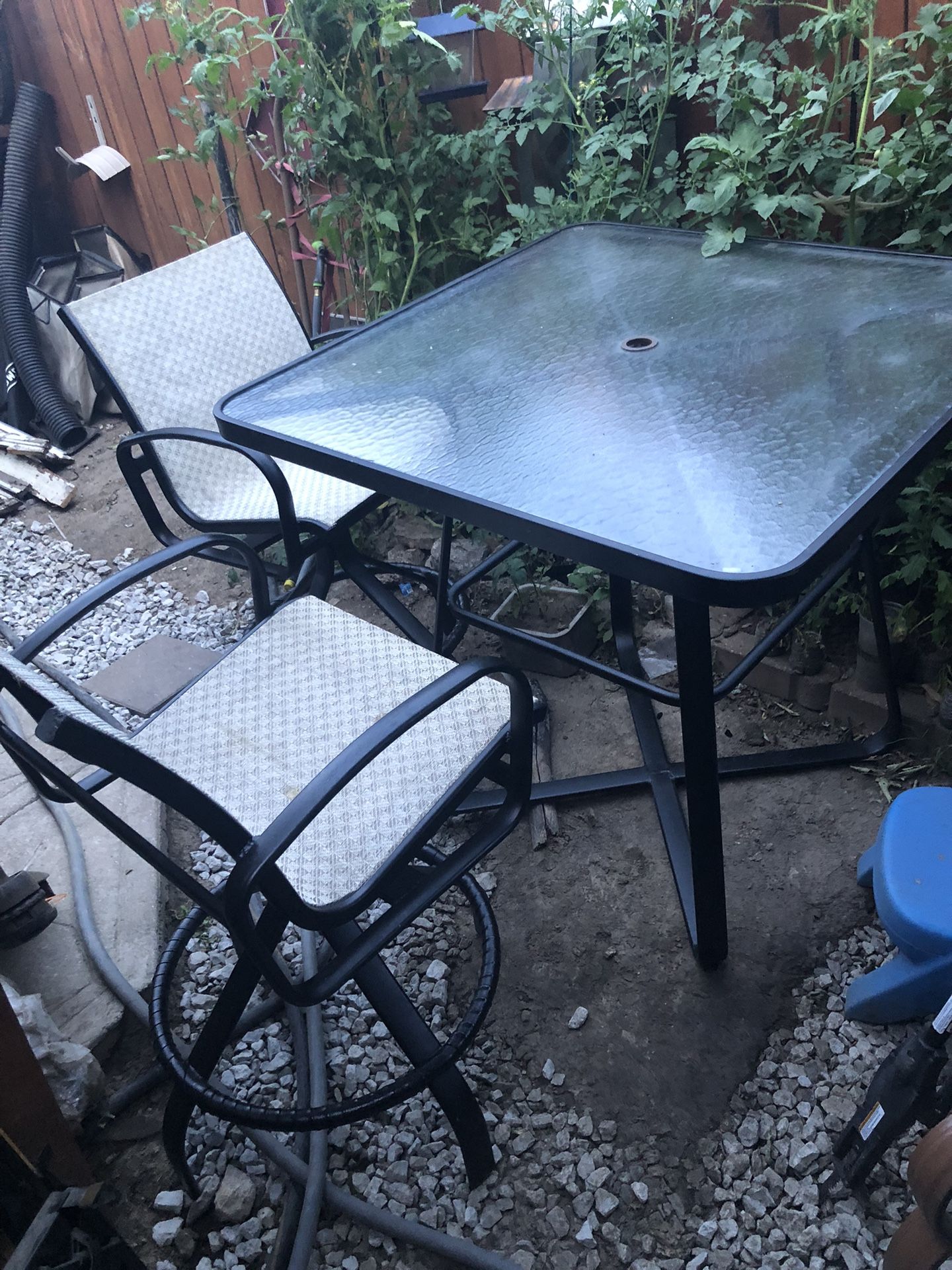 Table And 4 Chairs $100