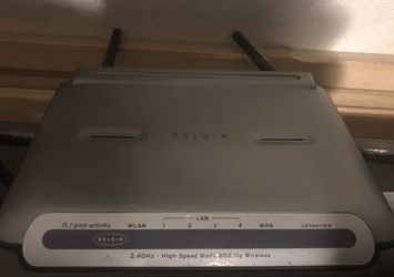 Belkin High speed wireless router