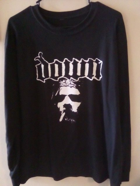 ๐ฅONLY $20!! EX NEW FLAWLESS COND LG BLK DOWN LONG SLEEVE 100 COTTON HEAVYWEIGHT SHIRT