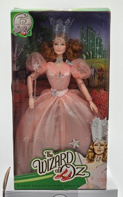 Barbie Collector 75th Anniversary Pink Label Wizatd Of Oz Glinda Doll