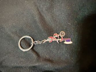 Decorative Metal Enamel Keychain