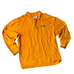 Vintage Reebok Classic Orange Long Sleeve with Blue Accents
