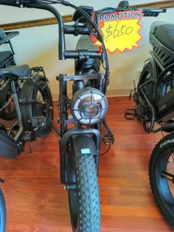 Open box TST Moped style ebike R002