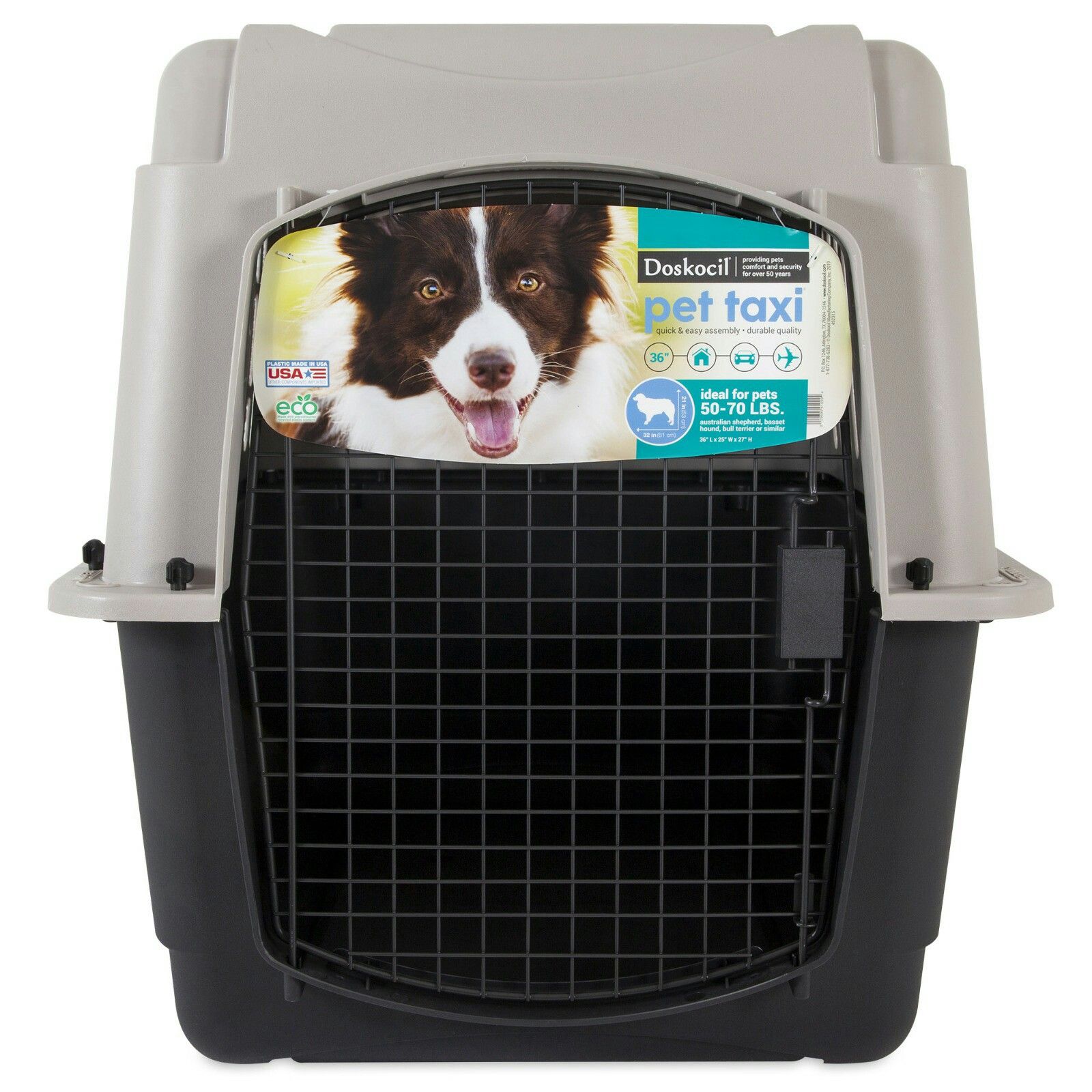 Doskocil Pet Taxi Dog Kennel, Large, 3050 lbs, 36" for Sale in Houston