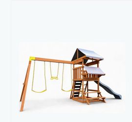 Backyard Playset w/ Swings