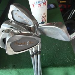 Power Bilt Golf Clubs.