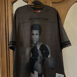 Muhammad Ali Jersey Brown Large 
