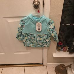 New With tag Wind Light Jacket With Hoodie