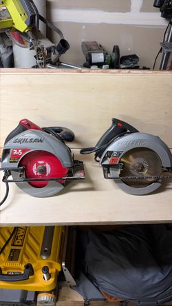 Two Skilsaw Circular Saws