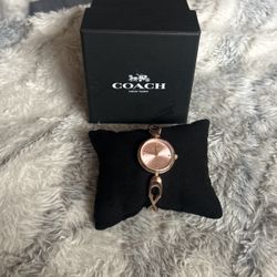 Pink Coach Watch 