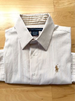 new ralph lauren button up small size 6