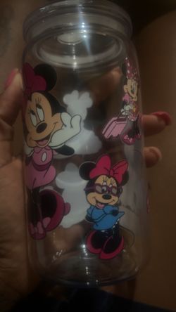 Minnie Mouse Uvdtf  Plastic Custom Cup
