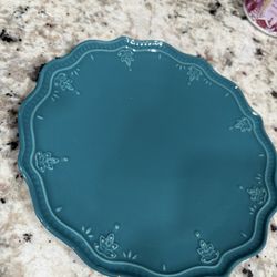 The Pioneer Woman Farmhouse Lace 8 Pieces Dinner Plates 