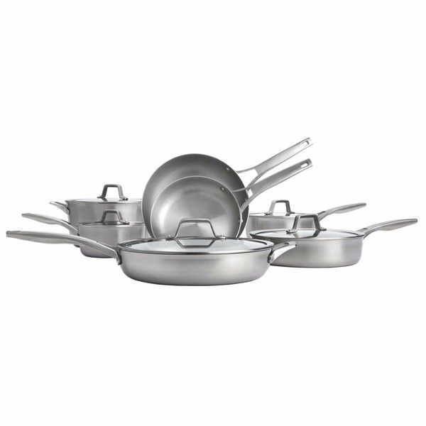 Like new Calphalon Premier 12-piece Tri-Ply Stainless Steel Cookware Set Sells atCostco $199plustax 