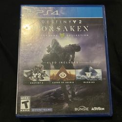 Destiny 2 Forsaken PS4 Video Game 
