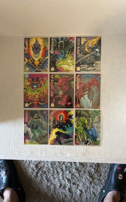 1994 Fleer Marvel universe Lot Of 9 Card’s