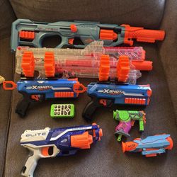 NERF GUNS EXCELLENT CONDITION $40