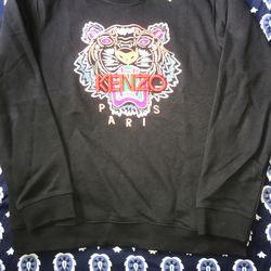 Kenzo Paris, Black Sweatshirt , Size XL