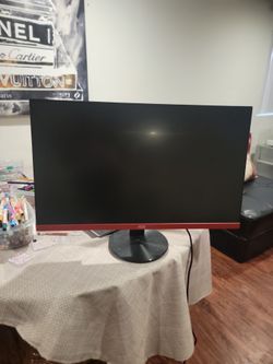 144 hz monitor AOC red