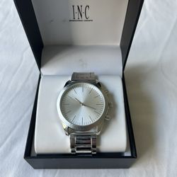Men’s Silver INC International Concepts Watch