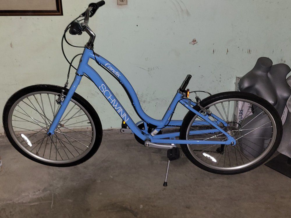 Blue Schwinn Bike- Must Go