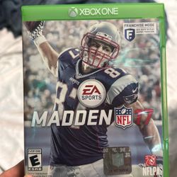 Madden NFL 17 (Microsoft Xbox One, 2016)